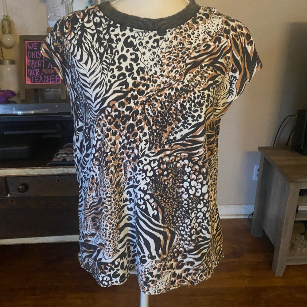 Free the People Leopard Dream top